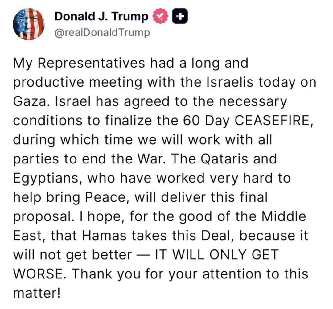 ABD Başkanı Trump tan Gazze açıklaması!  İsrail kabul etti  diyerek duyurdu: Kabul etmezlerse... 2